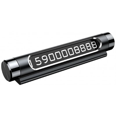 Парковочный номер BASEUS Temporary Parking Number, черный Парковочный номер BASEUS Temporary Parking Number, черный