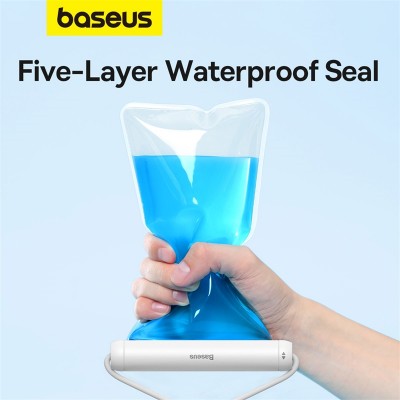 Водонепроницаемая сумка BASEUS Cylinder Slide-cover, белый Водонепроницаемая сумка BASEUS Cylinder Slide-cover, белый