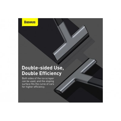 Скребок для льда BASEUS Quick Clean Car Ice Scraper, черный Скребок для льда BASEUS Quick Clean Car Ice Scraper, черный