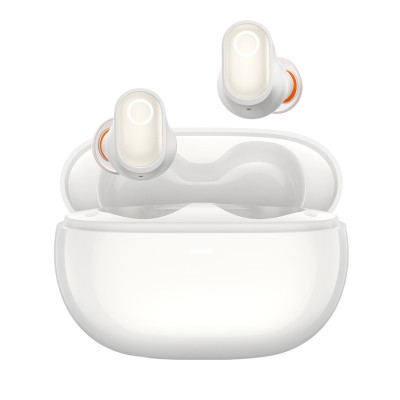 Беспроводные наушники BASEUS Bowie WM05, Bluetooth, 35 мАч, кремовый Беспроводные наушники BASEUS Bowie WM05, Bluetooth, 35 мАч, кремовый