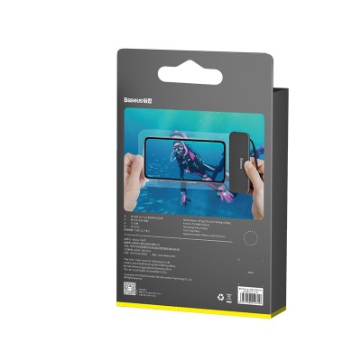 Водонепроницаемая сумка BASEUS Let''s go Slip Cover, серый+черный Водонепроницаемая сумка BASEUS Let''s go Slip Cover, серый+черный