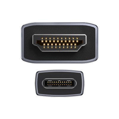 Кабель HDMI BASEUS High Definition Series Graphene, Type-C - HDMI 4K, 2 м, черный Кабель HDMI BASEUS High Definition Series Graphene, Type-C - HDMI 4K, 2 м, черный