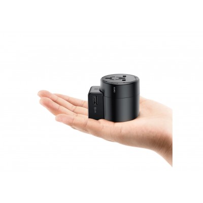 Зарядное устройство BASEUS Rotation Type 2*USB, 2.4A, черный, 4 класса, вращение на 360 Зарядное устройство BASEUS Rotation Type 2*USB, 2.4A, черный, 4 класса, вращение на 360