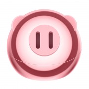 Ароматизатор BASEUS Little Fragrant Pig, розовый