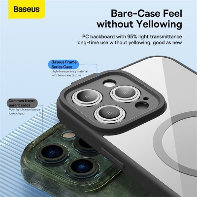 Чехол BASEUS Frame Series Magnetic Case для iPhone 14 6.1 Чехол BASEUS Frame Series Magnetic Case для iPhone 14 6.1