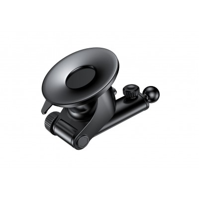 Автомобильный держатель BASEUS Gravity Car Mount, с беспроводной зарядкой, 2A, 10W, черный, на присоске Автомобильный держатель BASEUS Gravity Car Mount, с беспроводной зарядкой, 2A, 10W, черный, на присоске