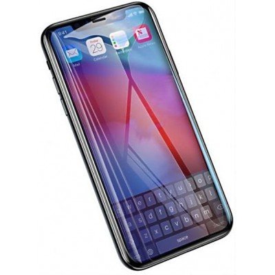 Защитное стекло BASEUS SGAPIPH65-BJG01 для iPhone XS Max/11 Pro Max, 0.3mm, прозрачный+черная рамка, Anti Blue Защитное стекло BASEUS SGAPIPH65-BJG01 для iPhone XS Max/11 Pro Max, 0.3mm, прозрачный+черная рамка, Anti Blue