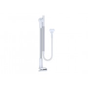 Настольный держатель BASEUS Unlimited adjustment lazy, серебряный, зажимной