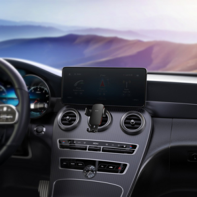 Автомобильный держатель BASEUS Metal AgeⅡ Gravity Car Mount (Round Air Vent Version), черный, на воздуховод Автомобильный держатель BASEUS Metal AgeⅡ Gravity Car Mount (Round Air Vent Version), черный, на воздуховод