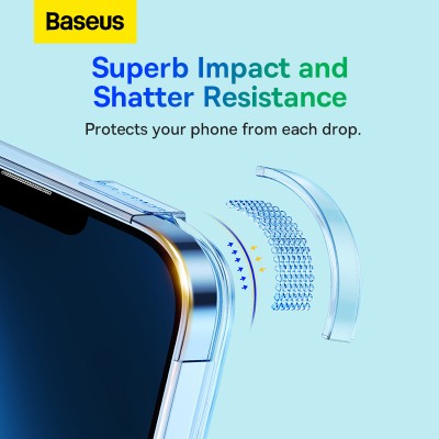 Чехол BASEUS Crystal Magnetic для iPhone 14 6.1 Чехол BASEUS Crystal Magnetic для iPhone 14 6.1