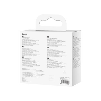 Зарядное устройство BASEUS GaN5 Pro Fast Charger USB+Type-C + Кабель Type-C-Type-C, 5A, 100W, черный Зарядное устройство BASEUS GaN5 Pro Fast Charger USB+Type-C + Кабель Type-C-Type-C, 5A, 100W, черный