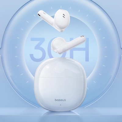 Беспроводные наушники BASEUS E13(Overseas Edition), Bluetooth, белый Беспроводные наушники BASEUS E13(Overseas Edition), Bluetooth, белый