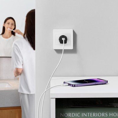 Зарядное устройство BASEUS GaN5 Fast Charger(mini) USB-C, 3A, 30W, черный Зарядное устройство BASEUS GaN5 Fast Charger(mini) USB-C, 3A, 30W, черный