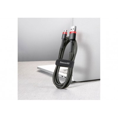 Кабель USB BASEUS Cafule, USB - MicroUSB, 1.5А, 2 м, красный+черный Кабель USB BASEUS Cafule, USB - MicroUSB, 1.5А, 2 м, красный+черный