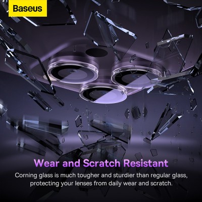 Защитное стекло BASEUS на заднюю камеру для iPhone 14 Pro/14 Pro Max 6.7 Защитное стекло BASEUS на заднюю камеру для iPhone 14 Pro/14 Pro Max 6.7