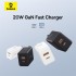 Зарядное устройство BASEUS Cube Fast Charger USB+Type-C, 20W, белый Зарядное устройство BASEUS Cube Fast Charger USB+Type-C, 20W, белый