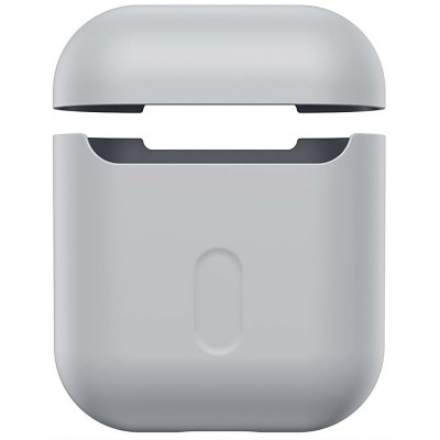 Чехол BASEUS Ultrathin для Airpods 1/2, серый Чехол BASEUS Ultrathin для Airpods 1/2, серый