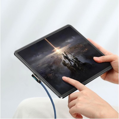 Кабель USB-C BASEUS Legend Series Elbow, Type-C - Lightning, 20W, 2 м, синий Кабель USB-C BASEUS Legend Series Elbow, Type-C - Lightning, 20W, 2 м, синий