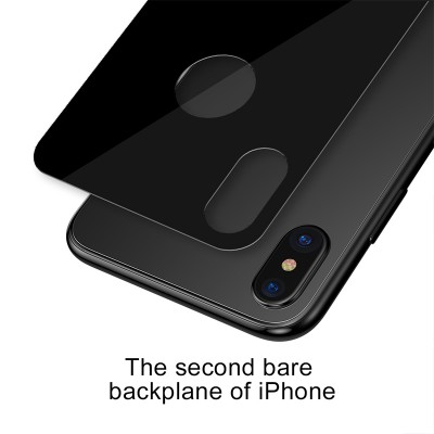 Защитное стекло BASEUS SGAPIPH65-BM01 для iPhone XS Max, 0.3mm, заднее, черный Защитное стекло BASEUS SGAPIPH65-BM01 для iPhone XS Max, 0.3mm, заднее, черный