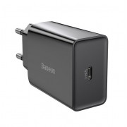 Зарядное устройство BASEUS Speed Mini USB-C, 3A, черный, 20W