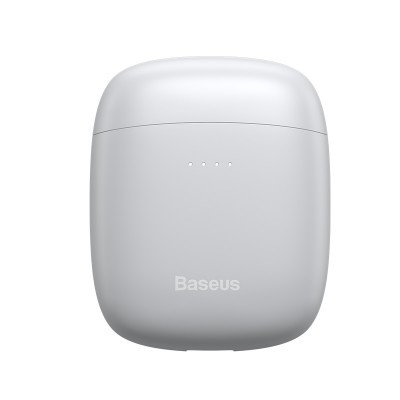 Беспроводные наушники BASEUS W04 Pro Encok True, Bluetooth, 37 мАч, белый Беспроводные наушники BASEUS W04 Pro Encok True, Bluetooth, 37 мАч, белый