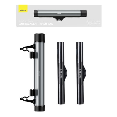 Органайзер на автомобильные сиденья BASEUS Clean Garbage Bag, черный Органайзер на автомобильные сиденья BASEUS Clean Garbage Bag, черный