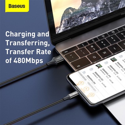 Кабель USB BASEUS Rapid Series 3-in-1, USB - MicroUSB+Type-C+Lightning, 3A, 1.2 м, черный Кабель USB BASEUS Rapid Series 3-in-1, USB - MicroUSB+Type-C+Lightning, 3A, 1.2 м, черный