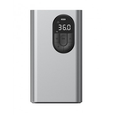 Автомобильный компрессор BASEUS Energy Source Inflator Pump, портативный 54Вт, 2.4A, 2400 мАч, тусклый, фонарик, дисплей Автомобильный компрессор BASEUS Energy Source Inflator Pump, портативный 54Вт, 2.4A, 2400 мАч, тусклый, фонарик, дисплей