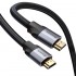 Кабель HDMI BASEUS Enjoyment Series, 4KHD - 4KHD, 1.5 м, черный Кабель HDMI BASEUS Enjoyment Series, 4KHD - 4KHD, 1.5 м, черный