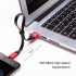 Кабель USB BASEUS Nimble Portable, USB - Lightning, 2А, 23 см, черный+красный Кабель USB BASEUS Nimble Portable, USB - Lightning, 2А, 23 см, черный+красный