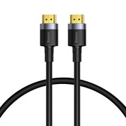 Кабель HDMI BASEUS Cafule, 4KHDMI - 4KHDMI, 5 м, черный