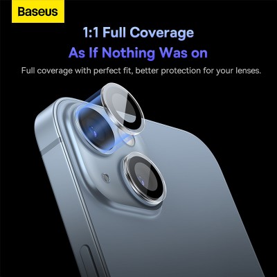 Защитное стекло BASEUS на заднюю камеру для iPhone 14/14 Plus 6.7 Защитное стекло BASEUS на заднюю камеру для iPhone 14/14 Plus 6.7