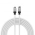 Кабель USB-C BASEUS CoolPlay Series Fast Charging, Type-C - Lightning, 20W, 2 м, белый Кабель USB-C BASEUS CoolPlay Series Fast Charging, Type-C - Lightning, 20W, 2 м, белый