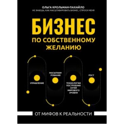 Ольга Крольман-Пахайло: Бизнес по собственному желанию. От мифов к реальности Ольга Крольман-Пахайло: Бизнес по собственному желанию. От мифов к реальности