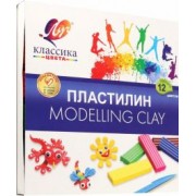 Пластилин Детство, 12 цветов