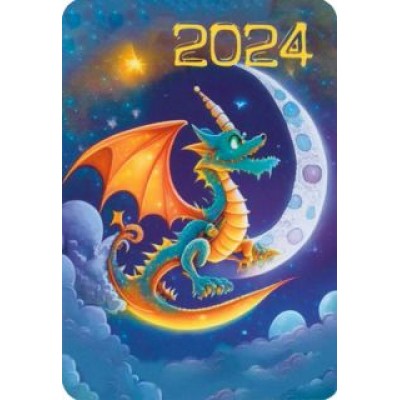 Календарик карманный на 2024 год, в ассортименте Календарик карманный на 2024 год, в ассортименте