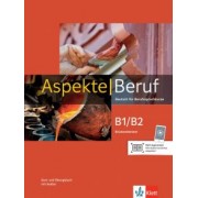 Gerhard, Pohlschmidt, Schwieger: Aspekte Beruf B1/B2 Brückenelement. Deutsch für Berufssprachkurse. Kurs- und Übungsbuch mit Audios