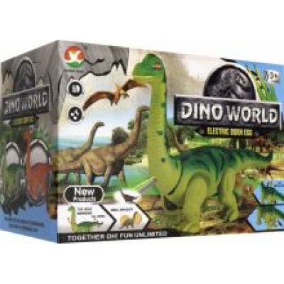 Динозавр со световыми и звуковыми эффектами, откладывает яйца, в ассортименте (666-2А) Динозавр со световыми и звуковыми эффектами, откладывает яйца, в ассортименте (666-2А)