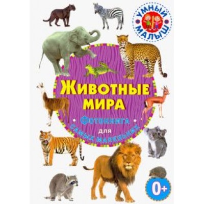 Животные мира. Фотокнига для самых маленьких Животные мира. Фотокнига для самых маленьких