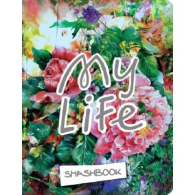Смэшбук. Блокнот для творческих людей с наклейками My Life Смэшбук. Блокнот для творческих людей с наклейками My Life