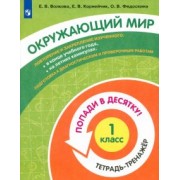 Волкова, Федоскина, Корнейчик: Окружающий мир. 1 класс. Тетрадь-тренажер