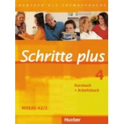 Hilpert, Niebisch, Kerner: Schritte plus 4. A2/2. Kursbuch + Arbeitsbuch. Deutsch als Fremdsprache