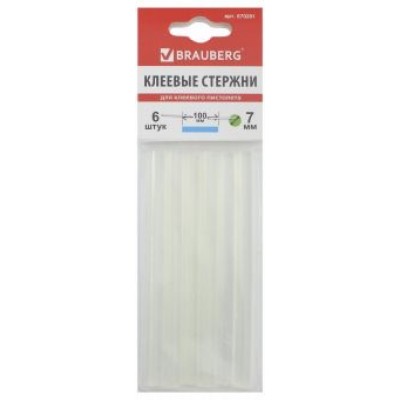 Стержни для клеевого пистолета (6 шт.) прозрачные Стержни для клеевого пистолета (6 шт.) прозрачные