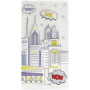 Папка для документов пластиковая 11.8х22.5 см, Город (53254)