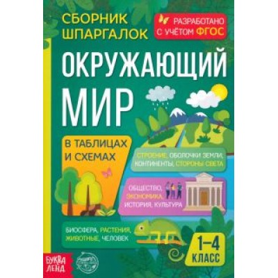 Окружающий мир. 1-4 классы. Сборник шпаргалок Окружающий мир. 1-4 классы. Сборник шпаргалок