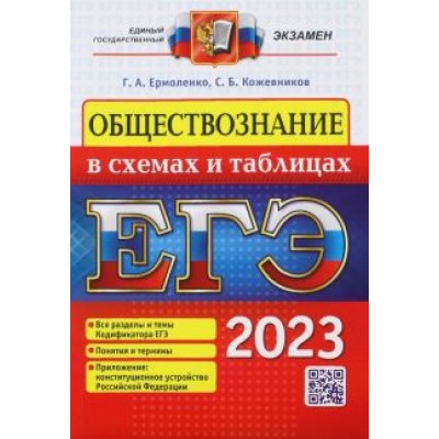 Ермоленко, Кожевников: ЕГЭ 2023. Обществознание в схемах и таблицах Ермоленко, Кожевников: ЕГЭ 2023. Обществознание в схемах и таблицах