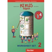 Garlin, Merkle: Kikus English. Worksheet Set 2. Language Learning for Children. English as a foreign language