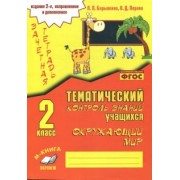 Барылкина, Перова: Окружающий мир. 2 класс. Зачетная тетрадь. ФГОС