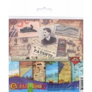 Бумага цветная для скрапбукинга Отпуск, 6 листов