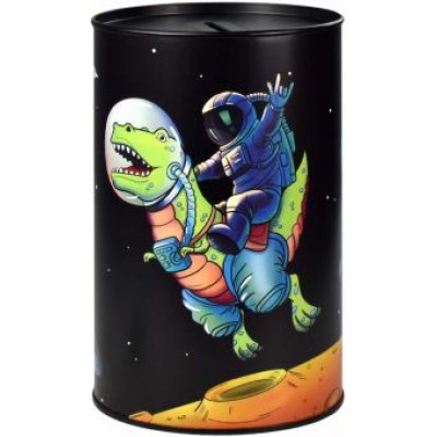 Копилка металлическая Космонавт Копилка металлическая Космонавт